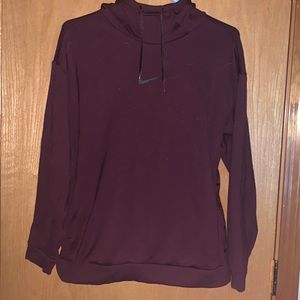 Nike Burgundy Hoodie